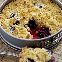 Apricot And Blackberry Crumble | Philips