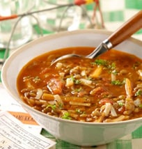 Lentil Soup With Eriste Noodles