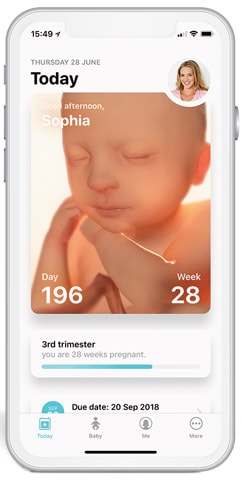 Pregnancy Plus application