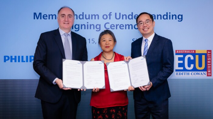 philips and edith cowan university australia collaborate